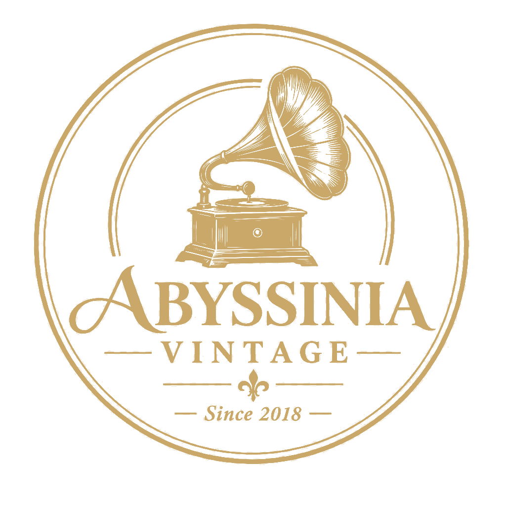 Abyssinia Vintage Official Logo - Gramophone Emblem Since 2018